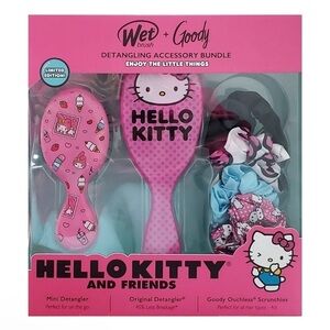 Hello Kitty Hair Brush Set